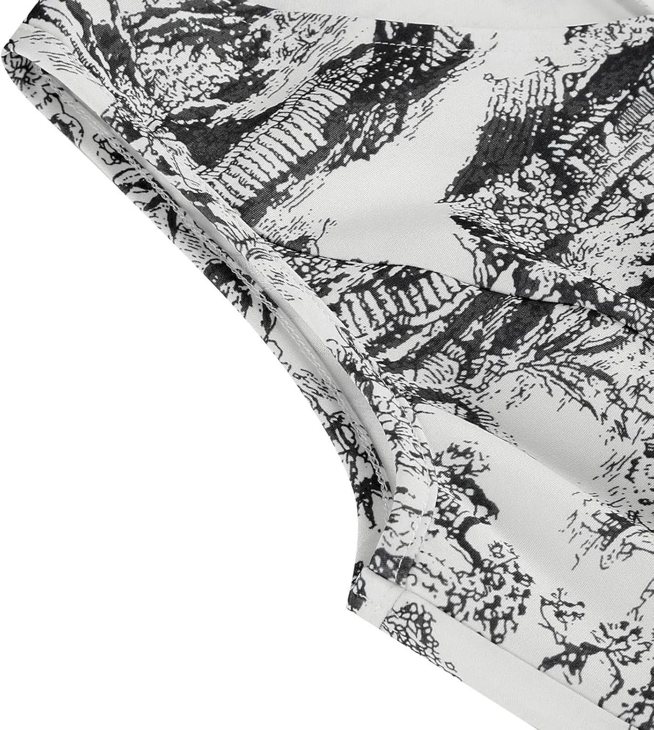 2025 Womens Summer Floral Print Dress Sleeveless Casual Flowy Sundress A Line Ruffle Wedding Guest Outfit Casual Spring Dress