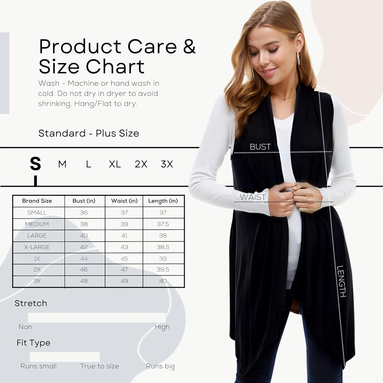 Azules 3 Pack Sleeveless Cardigan Vest for Women - Stylish Casual Womens Cardigans for Every Occasion