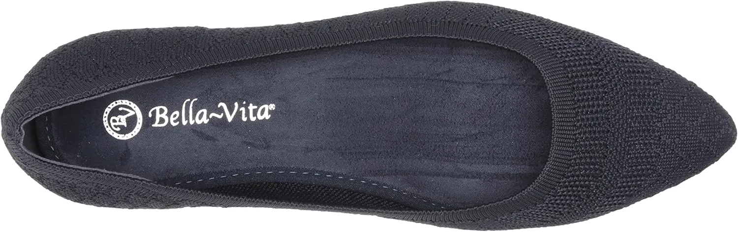 Bella Vita Women's Mireya Pointed Toe Flat Ballet