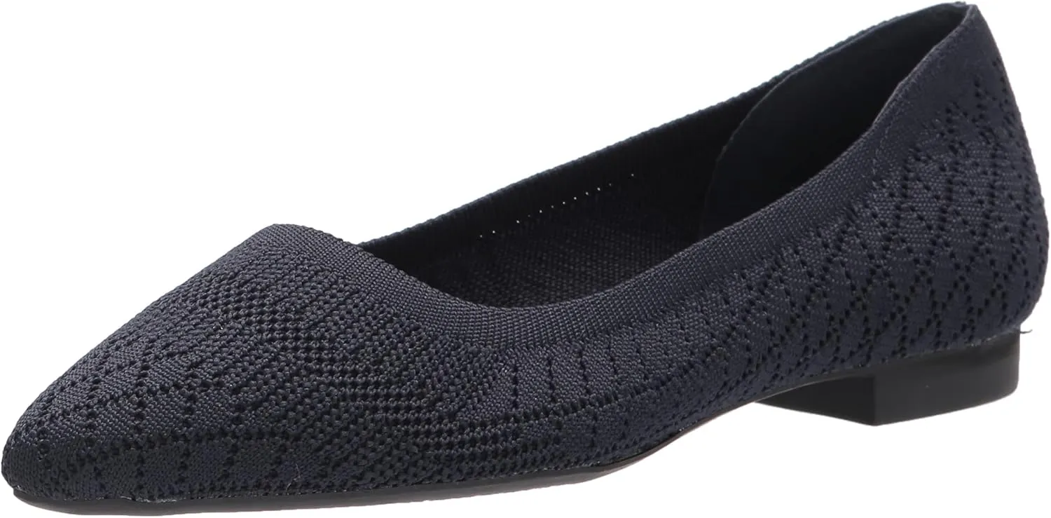 Bella Vita Women's Mireya Pointed Toe Flat Ballet