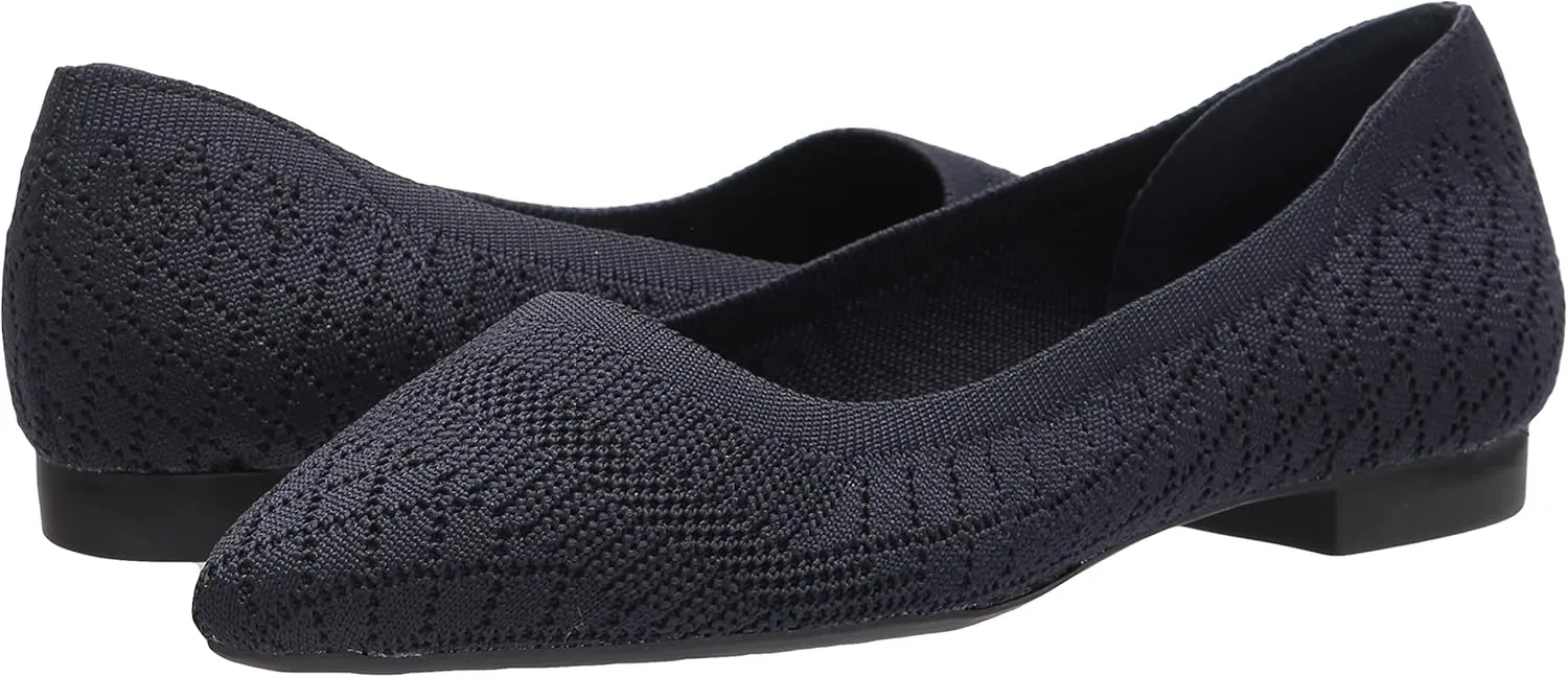 Bella Vita Women's Mireya Pointed Toe Flat Ballet