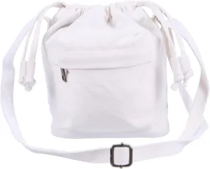 BESTYASH Elegant Women's Bucket Bag Comfortable Canvas Shoulder Bag Multi-use Purse for Ages