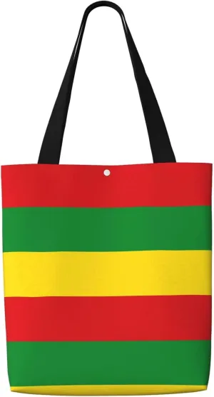 Black and White Race Checkered Flag Canvas Totes Bag Shoulder Bags Shopping Crossbody Work Bag 13.8 X 15.4 inch