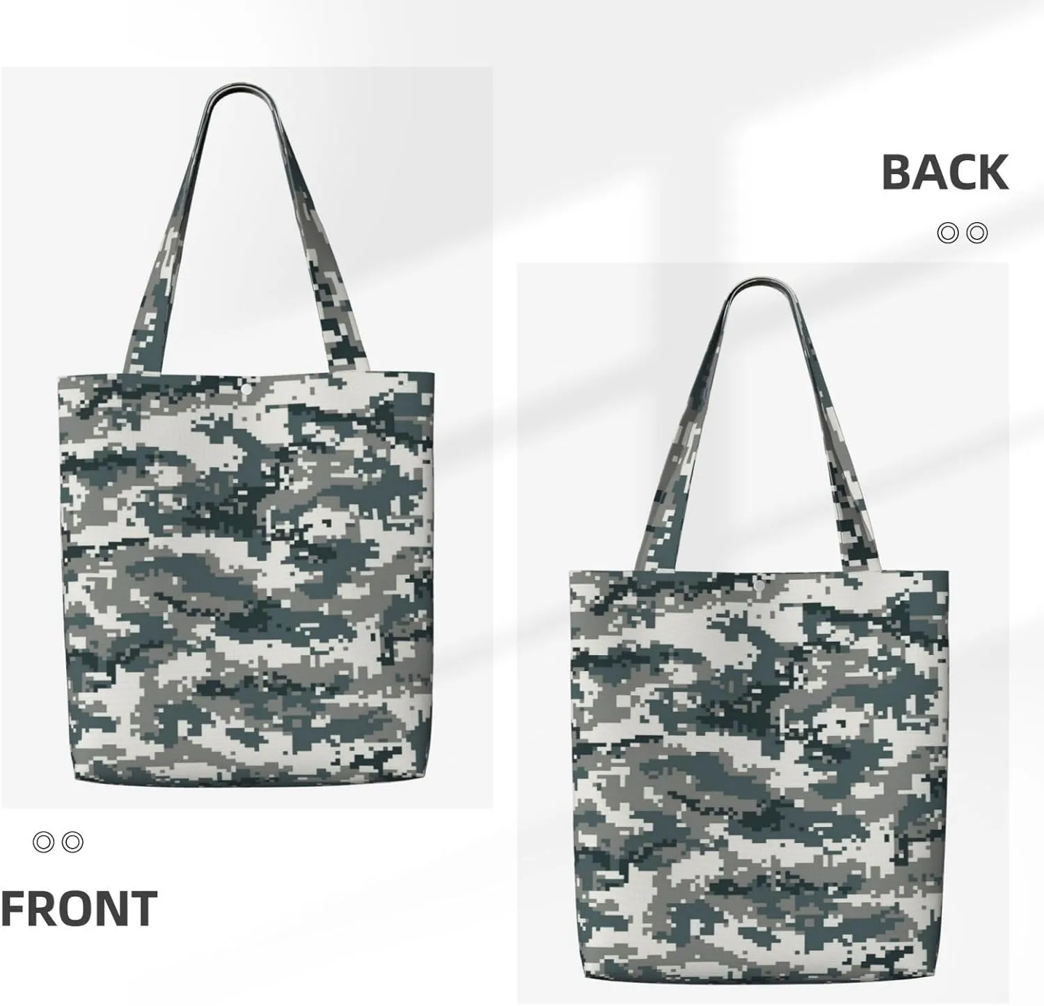 Black and White Race Checkered Flag Canvas Totes Bag Shoulder Bags Shopping Crossbody Work Bag 13.8 X 15.4 inch