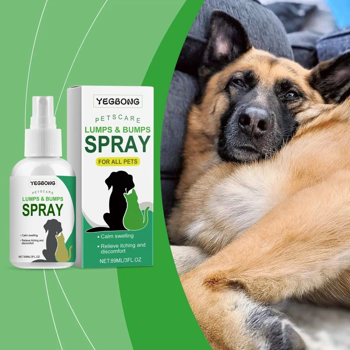 Cat And Dog Relieve- Skin Discomfort -Care Pet Care Spray