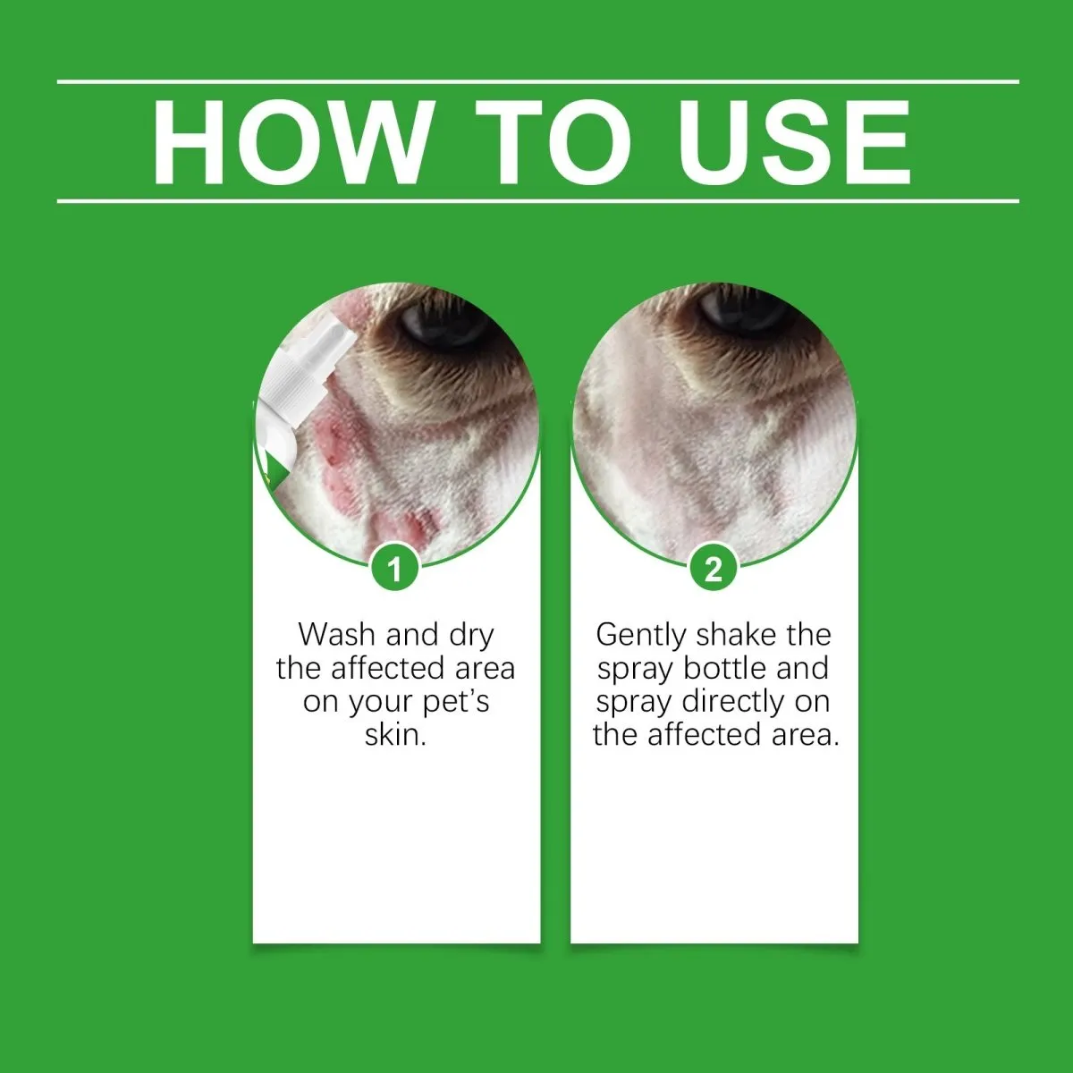 Cat And Dog Relieve- Skin Discomfort -Care Pet Care Spray