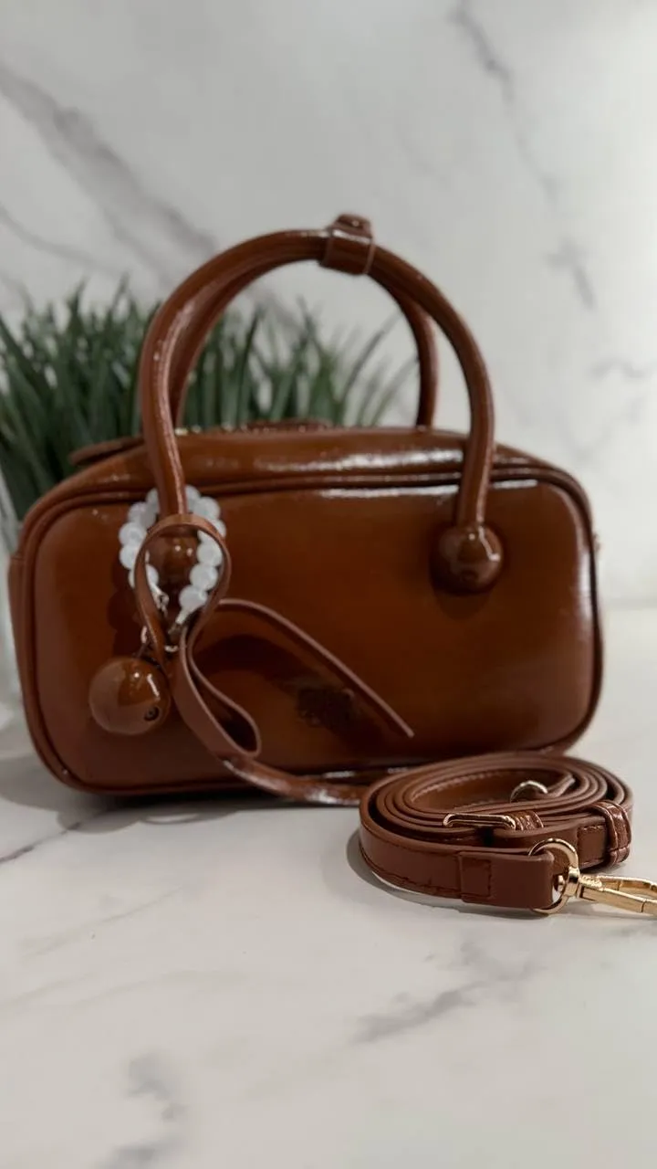 ChicTrend  Stylish Faux Leather Bag with Long Strap
