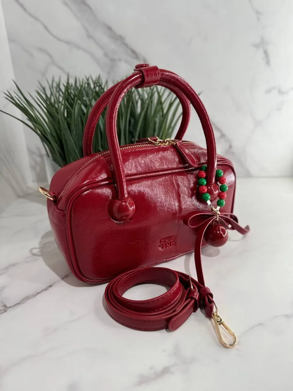 ChicTrend  Stylish Faux Leather Bag with Long Strap