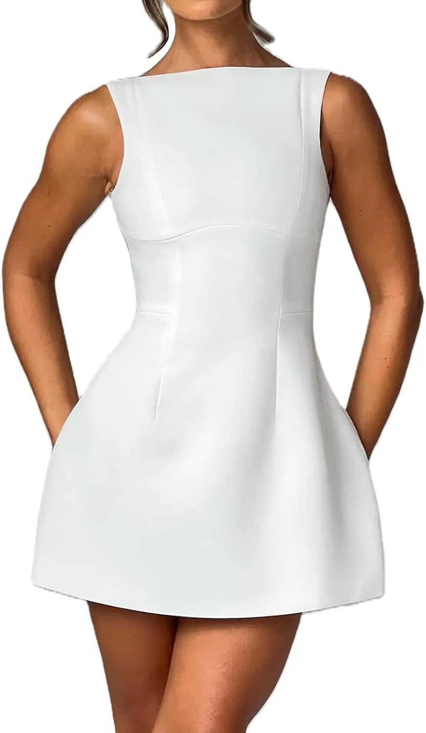 College Graduation Dresses for Women Y2k Corset Backless Party Club Mini Dress Teens Flowy Ruffle Sexy Short Dress
