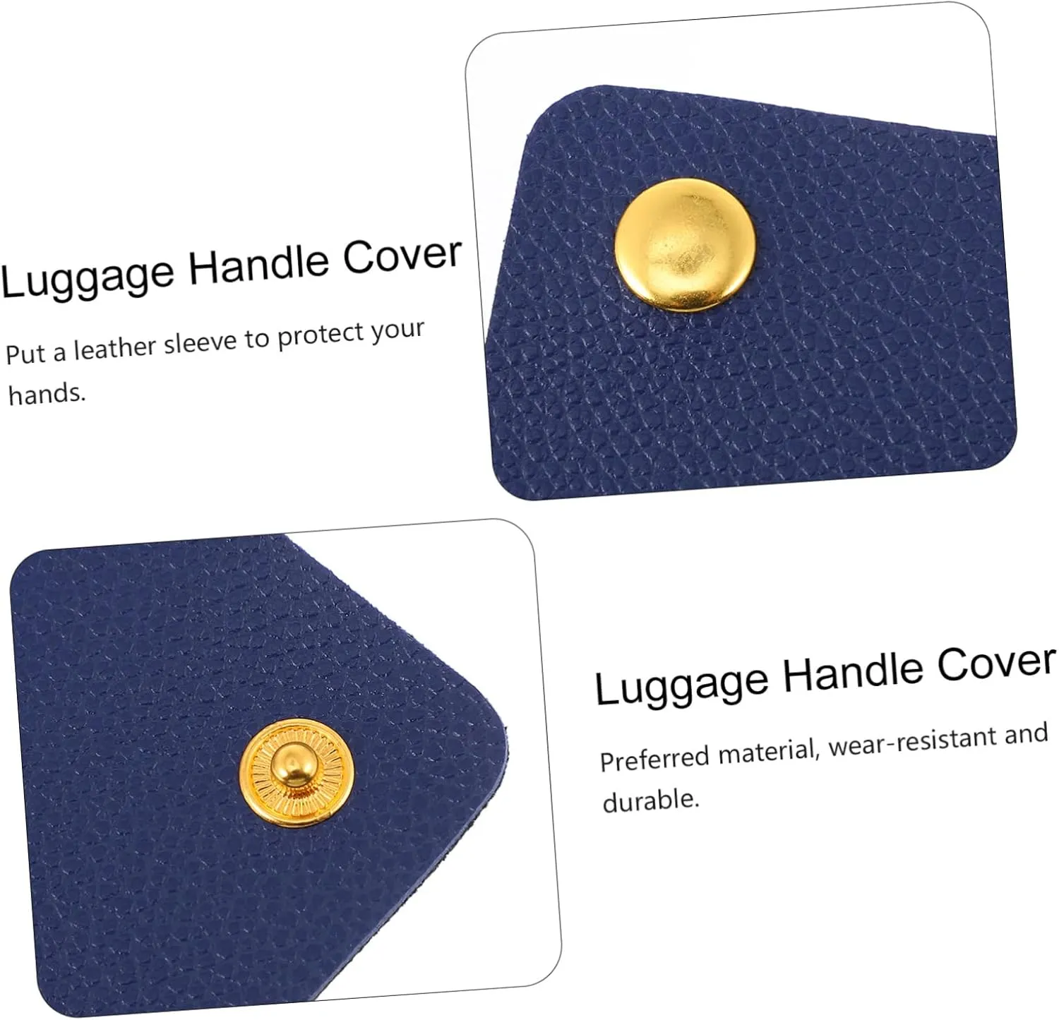 DOITOOL Leather Bag Handle Protector Easy Installation for Crossbody Purse Decorative Wrap Comfortable Fit