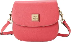 Dooney & Bourke Handbag, Saffiano Saddle Bag Crossbody