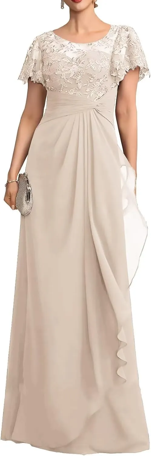 Elegant Full Length Mother of The Bride Dresses for Women Wedding Guest Formal Evening Gown 2025