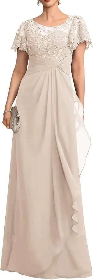 Elegant Full Length Mother of The Bride Dresses for Women Wedding Guest Formal Evening Gown 2025
