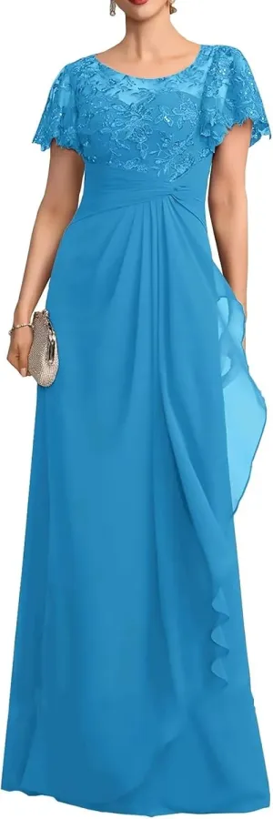 Elegant Full Length Mother of The Bride Dresses for Women Wedding Guest Formal Evening Gown 2025