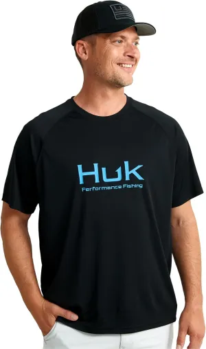 HUK Men's Pursuit Short Sleeve, Performance Shirt   Sun Protection