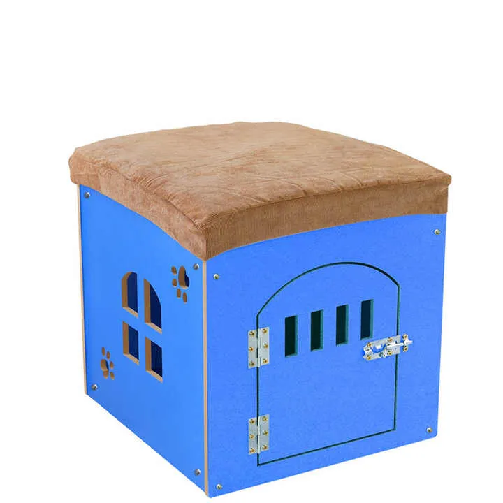 Indoor Modern Luxury Wooden Pet Villa-فيلا خشبية فاخرة