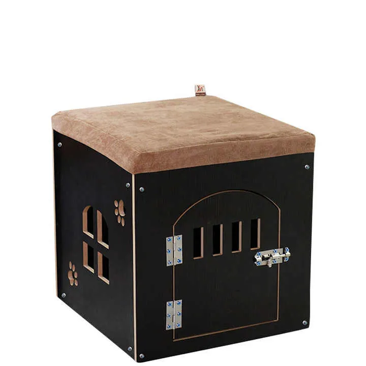 Indoor Modern Luxury Wooden Pet Villa-فيلا خشبية فاخرة