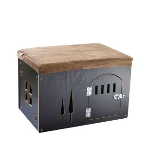 Indoor Modern Luxury Wooden Pet Villa-فيلا خشبية فاخرة
