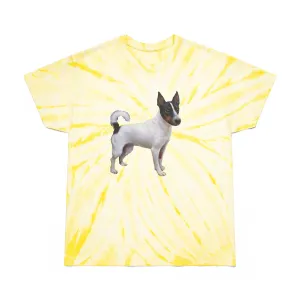 Japanese Terrier  -  Unisex Tie-Dye Dog Tee - Fun & Playful Pet Lover T-Shirt