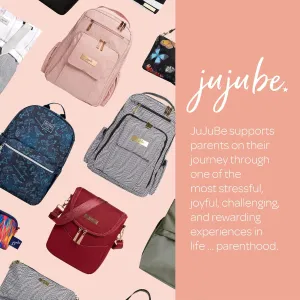 JuJuBe Be Pumped Insulated Breast Pump Bag, Onyx Collection - Black Out