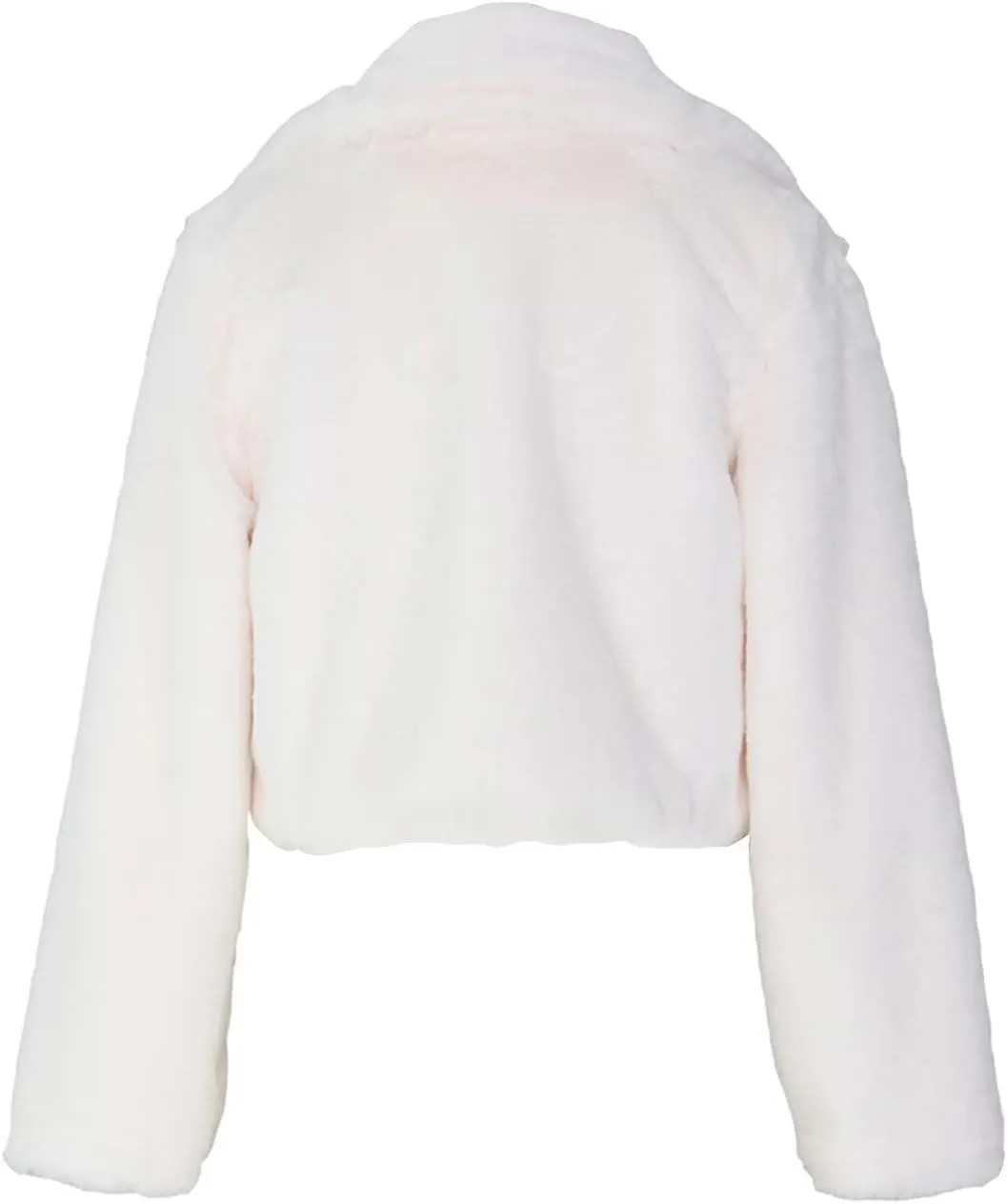 JURIS Ladies Fur Coats Fur Coat - A Stylish Winter Essential Faux Fur Cardigan Short Jacket Women's Plush Jacket