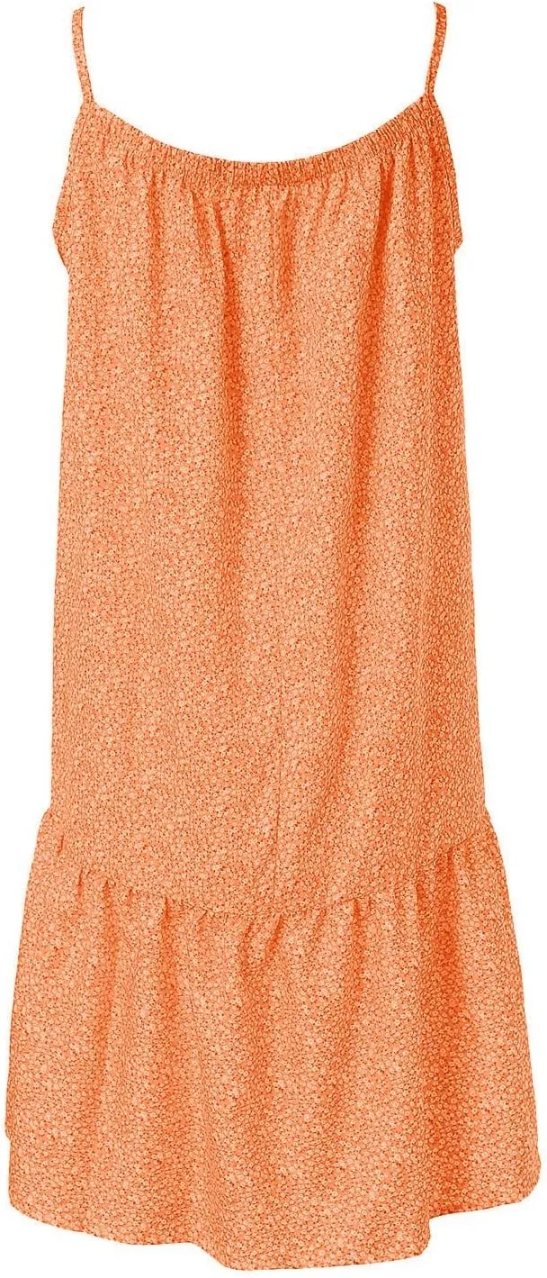Kaftan Dresses for Women Beach Cover Up Strapless Floral Sundress Tropical Vacation Swimwear