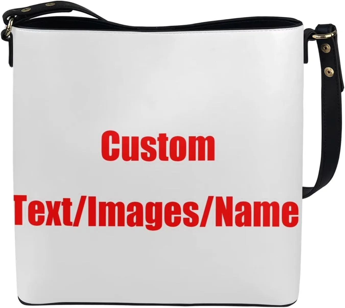 Large Bucket Bag for Women Zipper Compartment Pocket Waterproof Crossbody Bag Comfortable Handbag Trip