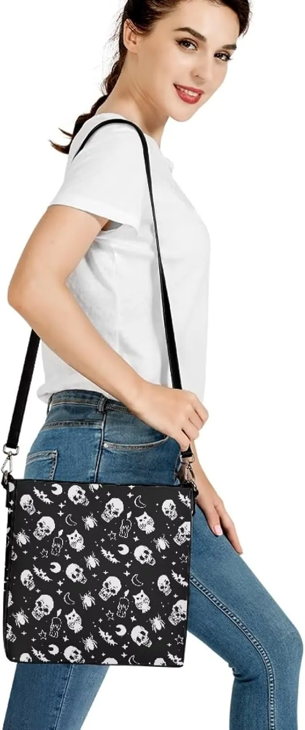 Large Bucket Bag for Women Zipper Compartment Pocket Waterproof Crossbody Bag Comfortable Handbag Trip