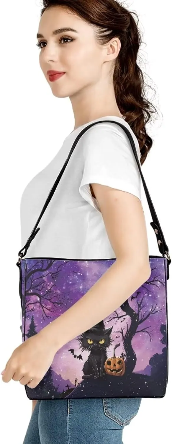 Large Bucket Bag for Women Zipper Compartment Pocket Waterproof Crossbody Bag Comfortable Handbag Trip