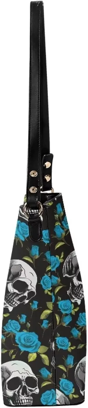 Large Bucket Bag for Women Zipper Compartment Pocket Waterproof Crossbody Bag Comfortable Handbag Trip