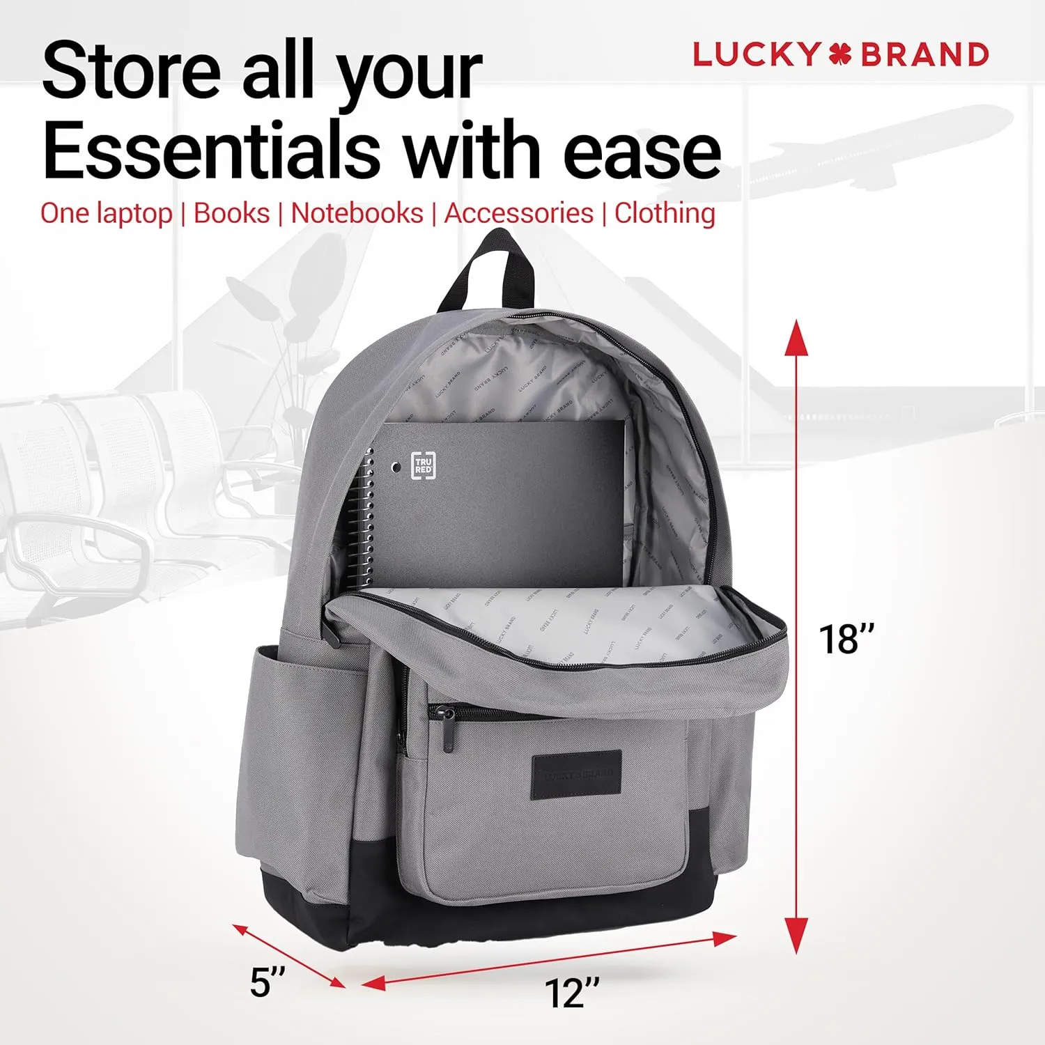 Lucky Backpack for Men, Premium Laptop Backpack, Travel Backpack for Women, Lightweight Backpacks, Comfortable Mens Back Pack