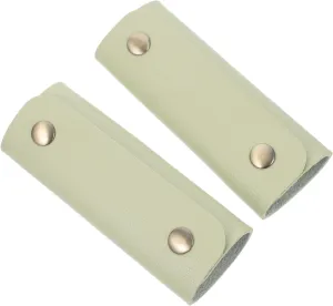 Luggage Bag Handle Covers 2 Pack Pu Leather Wraps for Purse Handles and Comfortable