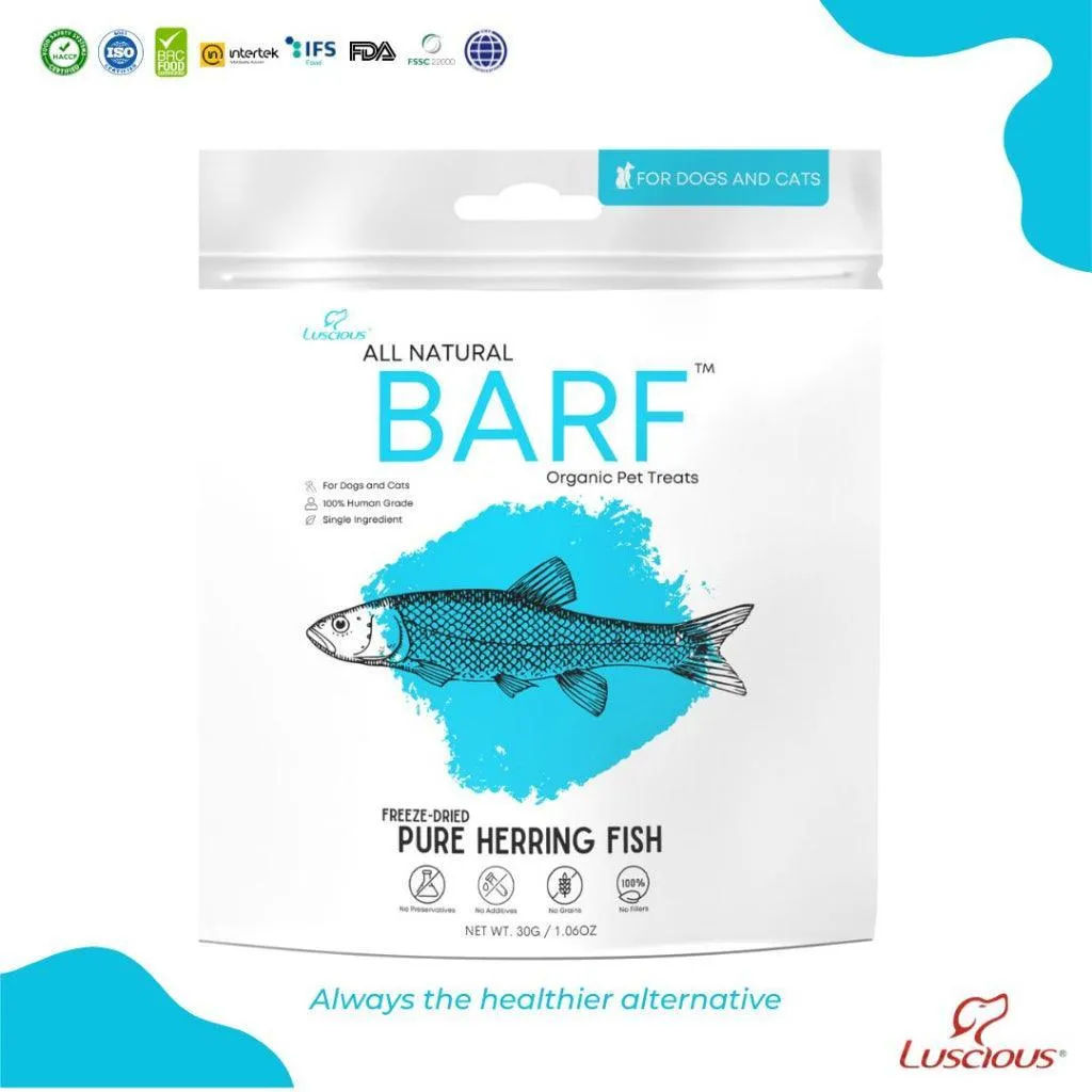 Luscious - Freeze Dried Herring Fish