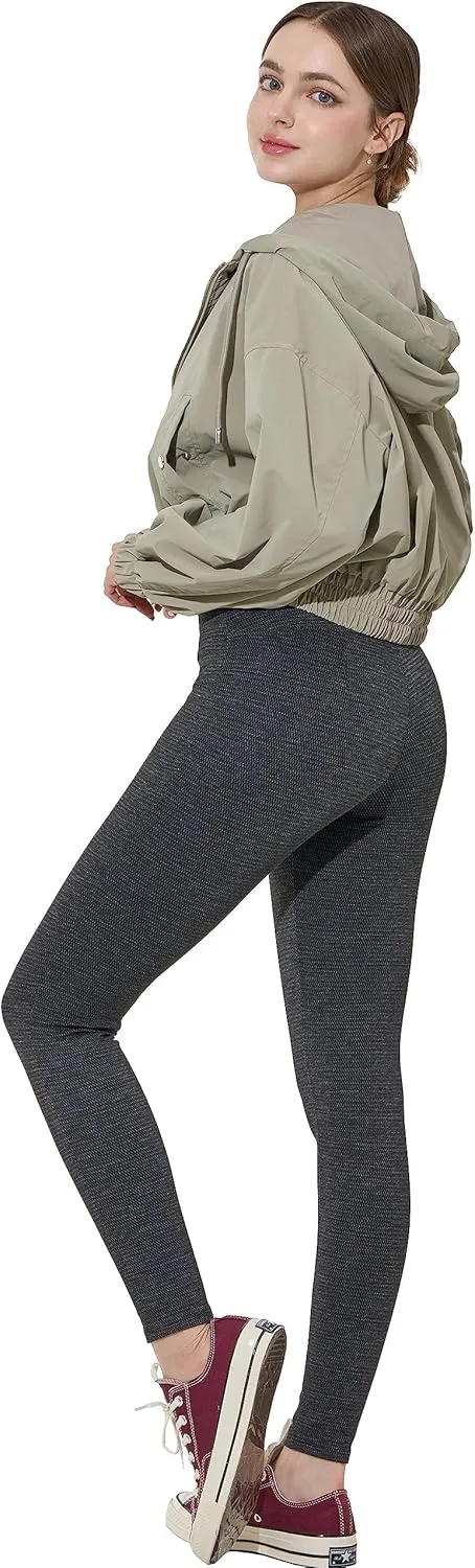 May You Be Women's mid-Rise Ponte Legging Pants
