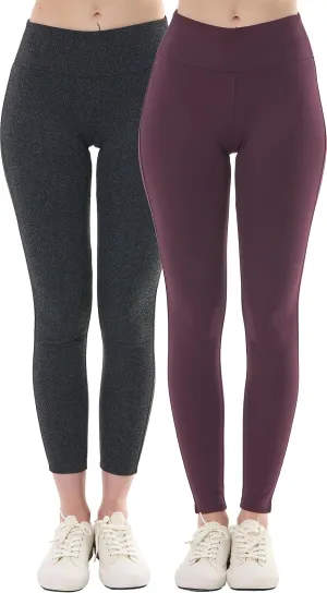 May You Be Women's mid-Rise Ponte Legging Pants