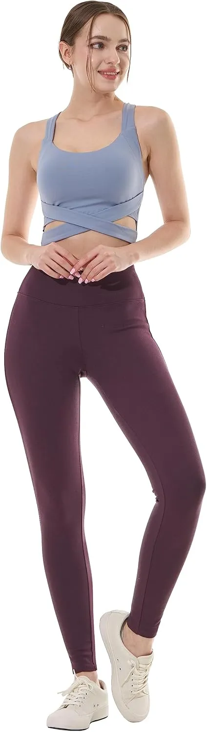 May You Be Women's mid-Rise Ponte Legging Pants