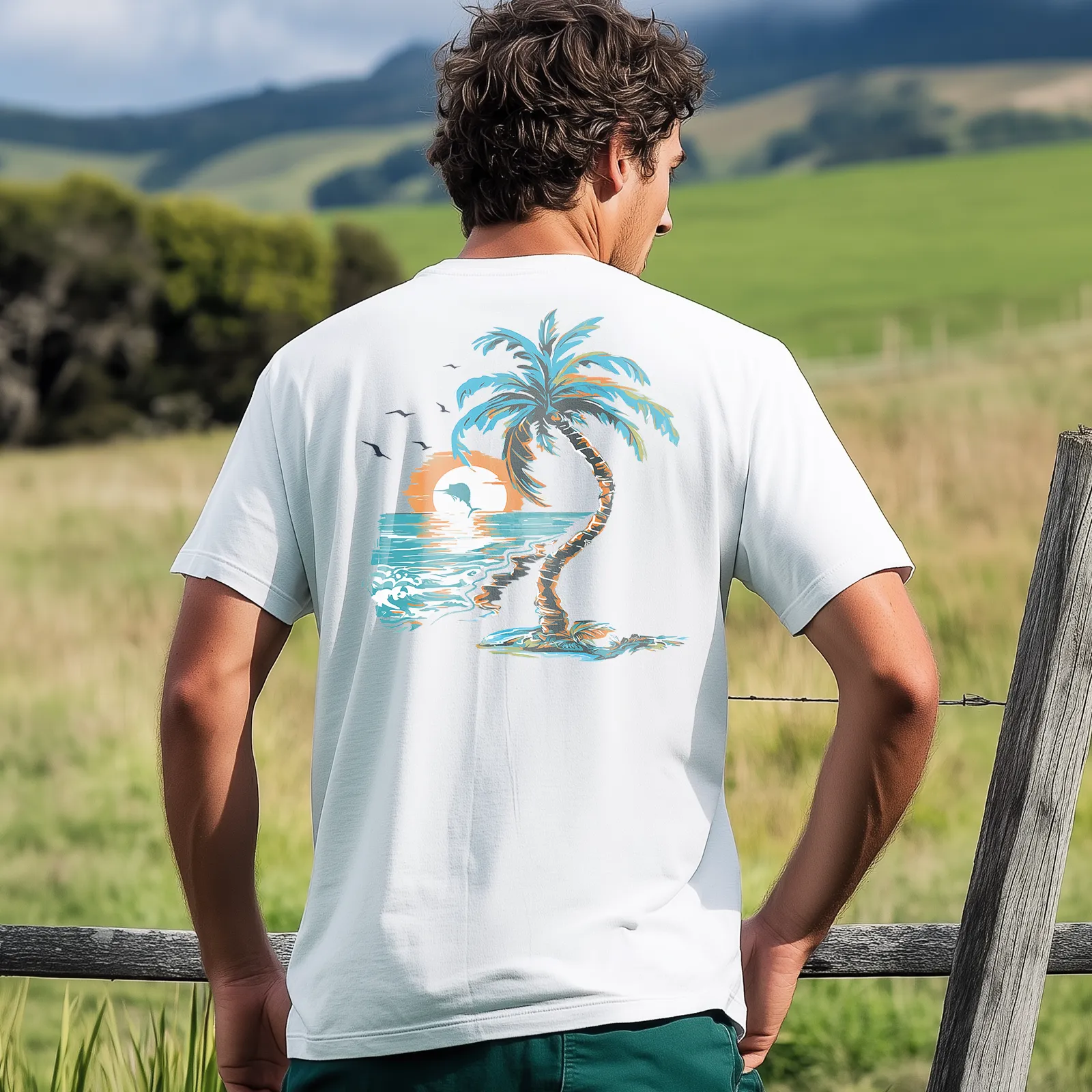 Men Short Sleeve Sun Protection T-Shirts