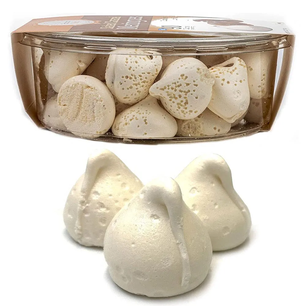 Meringue Cookies Salted Caramel Fat Free Gluten Free Nut Free Snack Sweet Treats