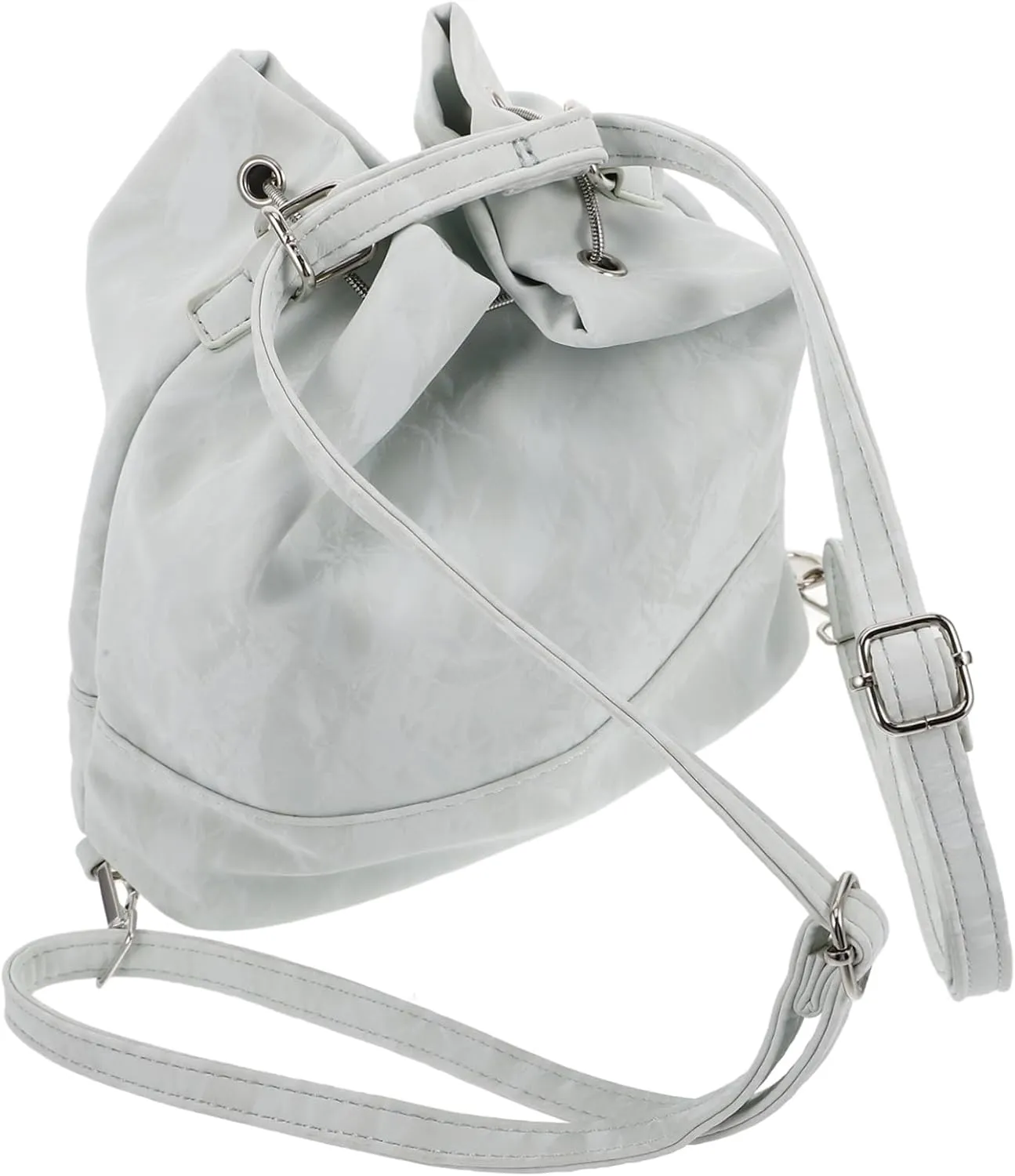NOLITOY Fashionable Women's Drawstring Backpack Large Bucket Tote Comfortable Shoulder Bag for Work Shopping Travel