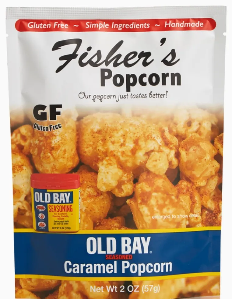 OLD BAY Seasoned Caramel Popcorn (2oz)