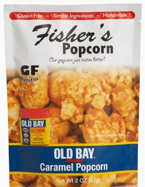 OLD BAY Seasoned Caramel Popcorn (2oz)