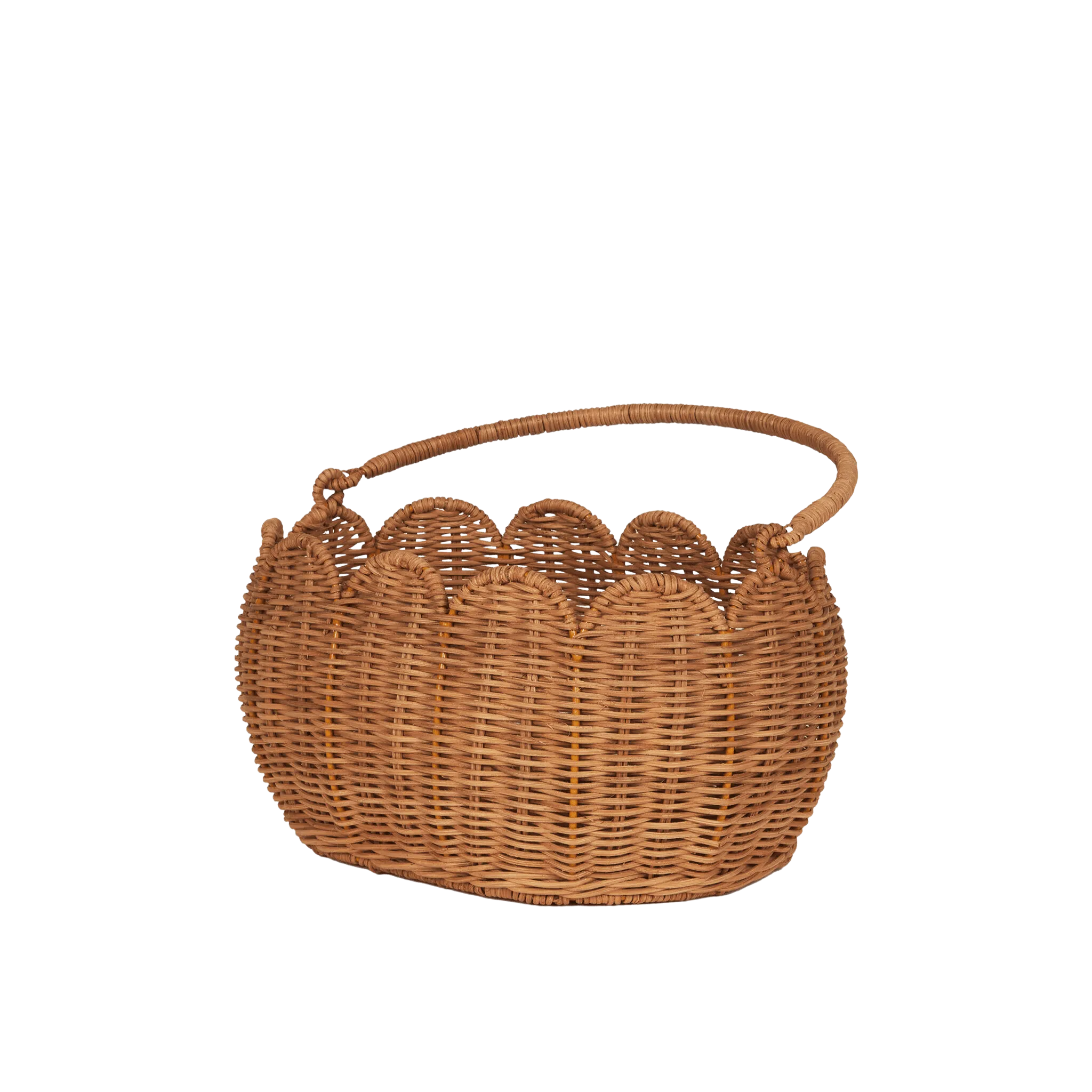 Olli Ella Petal Basket - Natural