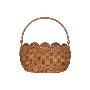 Olli Ella Petal Basket - Natural