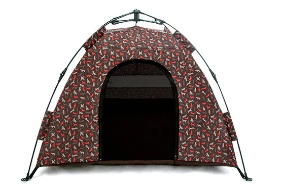 Outdoor Dog Tent in Mocha