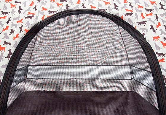 Outdoor Dog Tent in Vanilla
