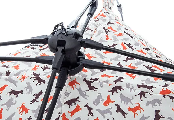 Outdoor Dog Tent in Vanilla