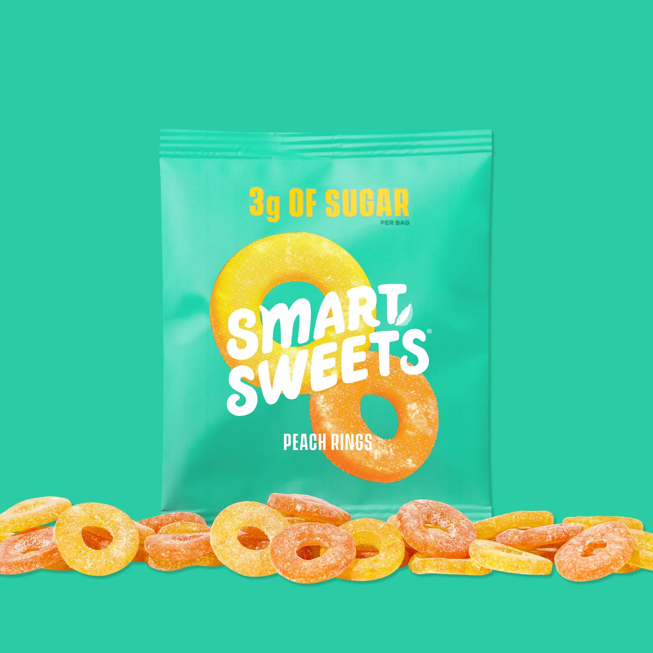Peach Rings Candy 1.8oz