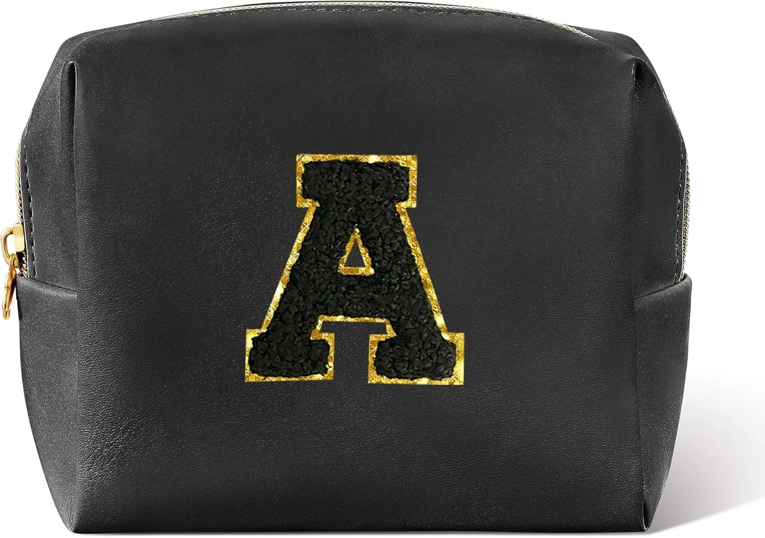 Pocmimut Birthday Gifts for Gifts,Personalized Initial Makeup Bag Cosmetic Pouch Toiletry Bag for Her Mom wife Teacher 18th Birthday Gifts for Girls,A