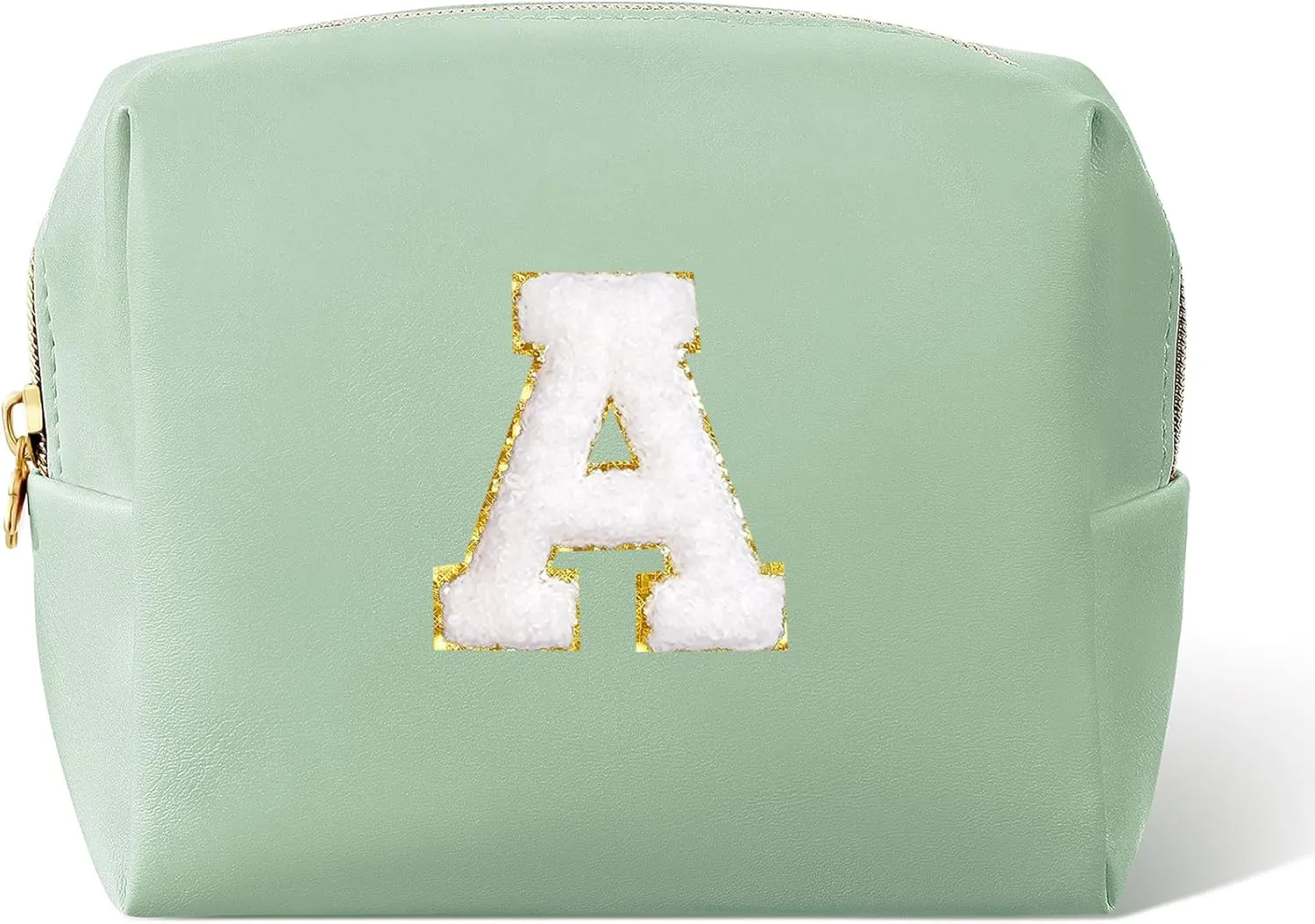 Pocmimut Birthday Gifts for Gifts,Personalized Initial Makeup Bag Cosmetic Pouch Toiletry Bag for Her Mom wife Teacher 18th Birthday Gifts for Girls,A