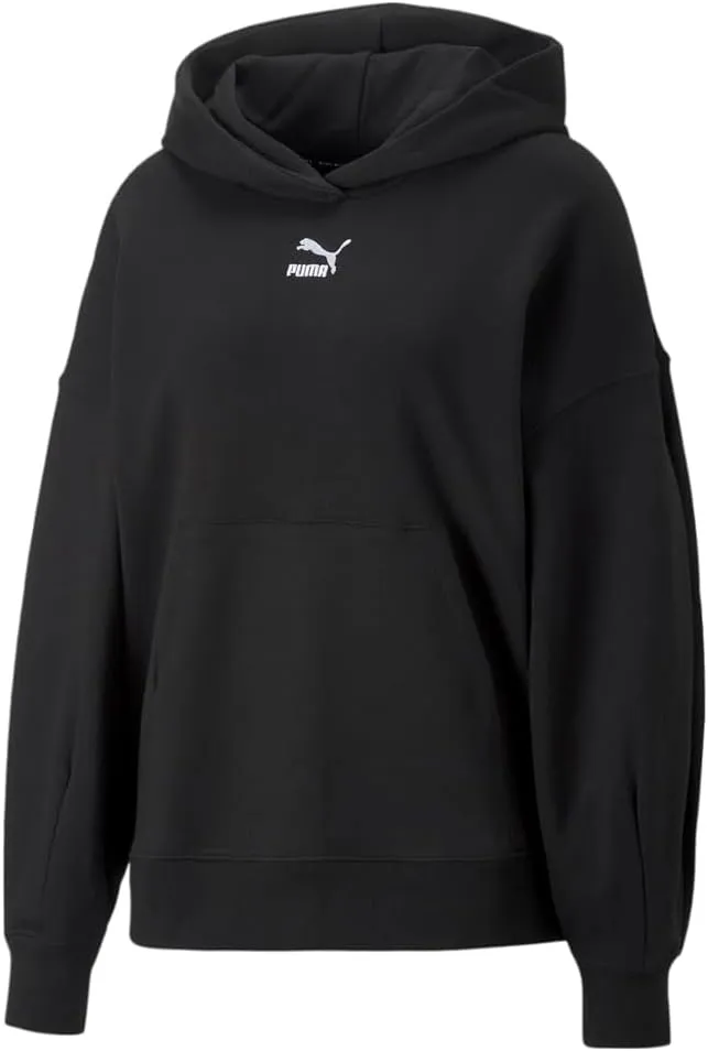 PUMA Classics Oversized Hoodie Puma Black XS